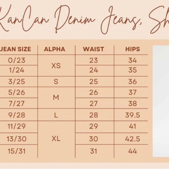 KANCAN Denim Distressed Cuffed Shorts Womens Medium 26 - Picture 8 of 8